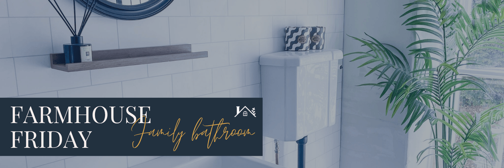 Farmhouse Friday - Victorian farmhouse bathroom before and after